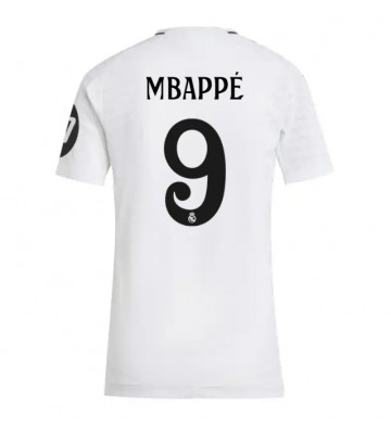 Real Madrid Kylian Mbappe #9 Hemmatröja Kvinnor 2024-25 Kortärmad